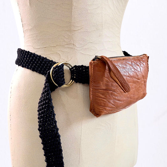 Ogda Belt Bag - Cognac Leather