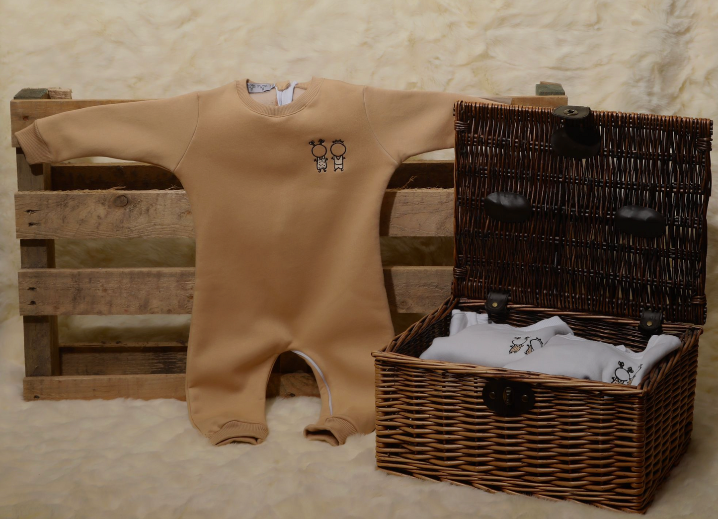 Organic Cotton Sleepsuits 1-3 Months